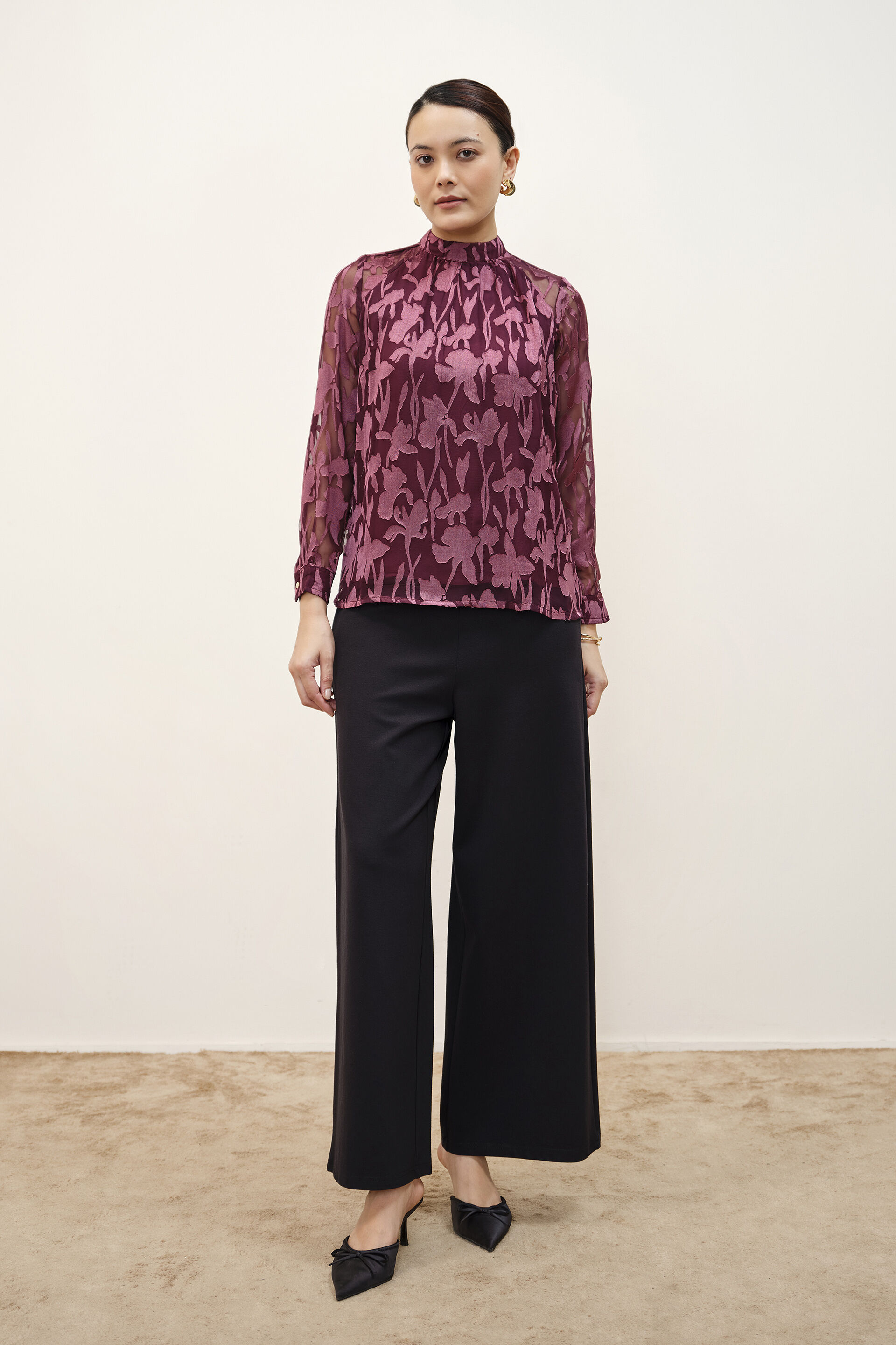 Olina Wine Top, Wine, image 3